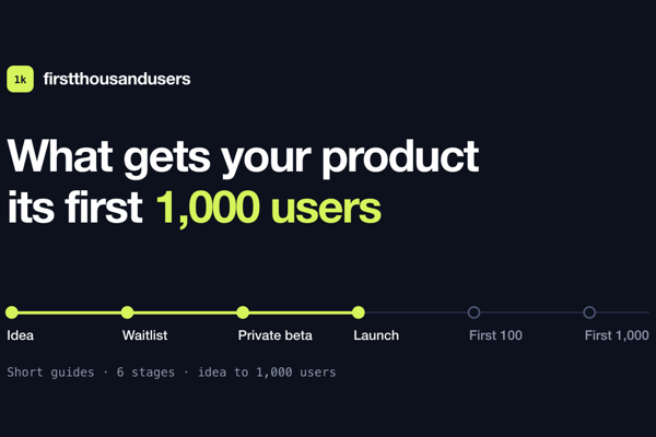 First 1,000 Users